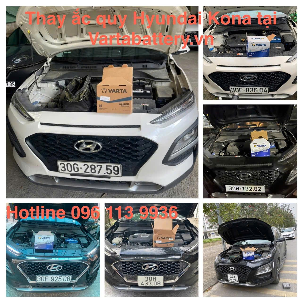 Thay ăc quy Varta thực tế của chúng tôi