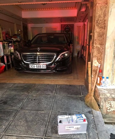 Ắc quy cho xe Mercedes benz S500
