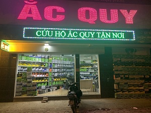 hình ảnh chi nhánh ắc quy tại Hà Nội của HD Việt