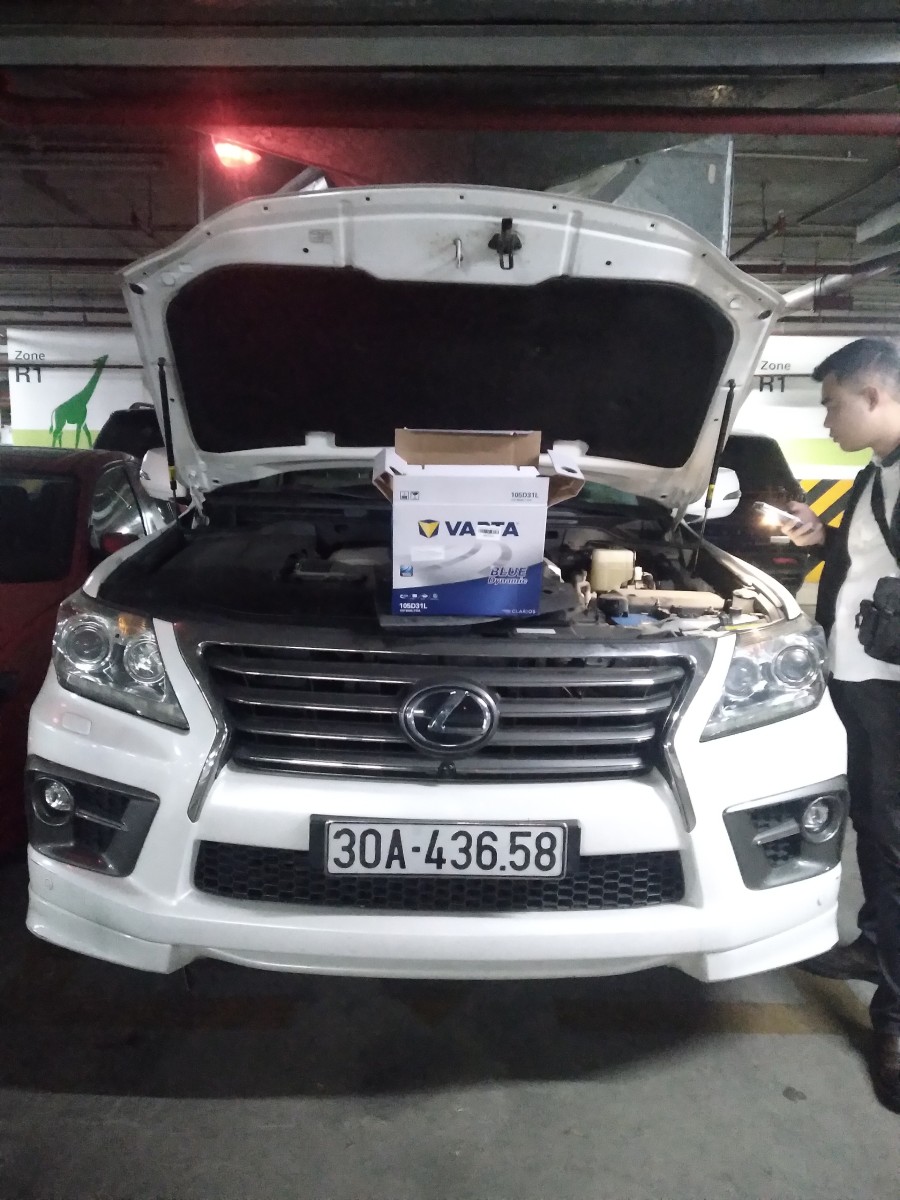 Ắc quy Varta cho Lexus LX570 tại HD Việt