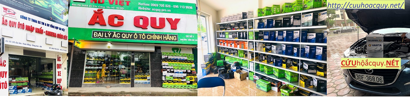 Hệ thống phân phối ắc quy Varta tại HD Việt