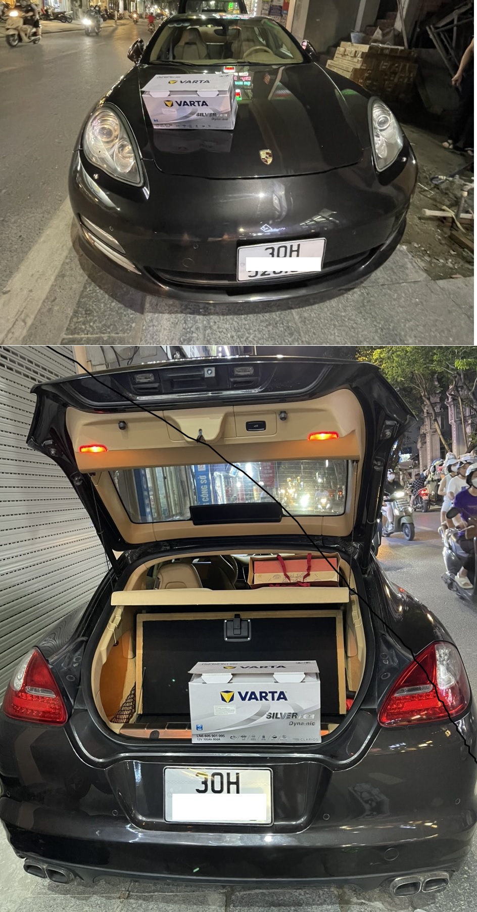 ắc quy varta agm ln6 105ah