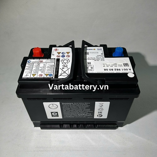 Ắc quy OEM Varta AGM A0019828008 ( 70Ah - 12v )